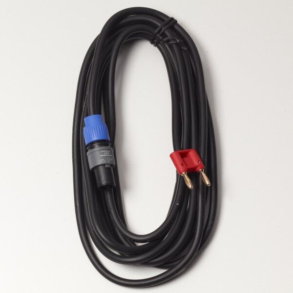 RockCable Speaker Cable - SpeakON (2-pin) to Banana Plug (4 mm)