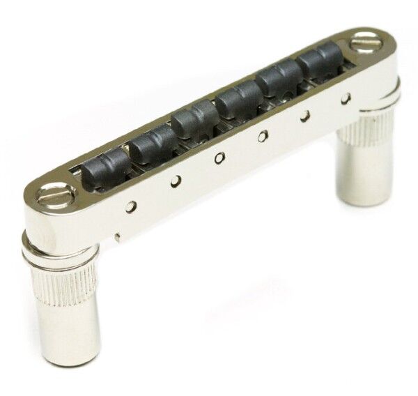 Graph Tech ResoMax NV2 - Tune-O-Matic Bridge with String Saver Saddles (Large Posts, 6 mm)