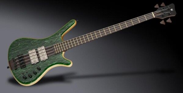 Warwick Custom Shop Corvette $$, 4-String - Natural Transparent High Polish - 19-4114