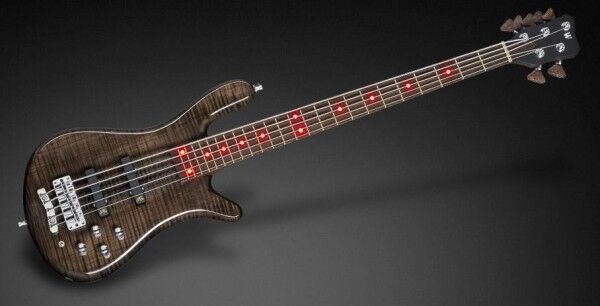 Warwick Custom Shop Streamer LX, 5-String - Nirvana Black Transparent High Polish - 17-3626