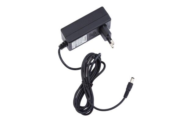 RockPower NT 12 - Power Supply Adapter (12V DC, 1.500 mA, (+) Center, Euro Plug)