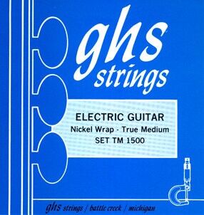 GHS Nickel Rockers Rollerwound Electric Guitar String Sets