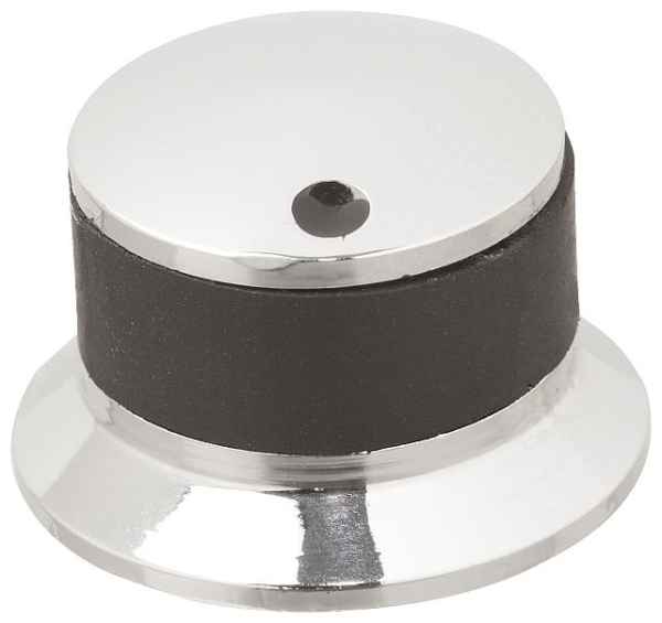 Framus Vintage Parts - Potentiometer Knob Set - Chrome with Position Marker, 2 pcs.