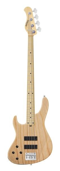 Sadowsky MetroLine 24-Fret Modern Bass, Swamp Ash Body, Maple Fingerboard, 4-String, Lefthand - Natural Transparent Satin