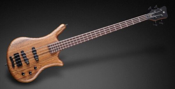 Warwick Teambuilt Pro Series Thumb BO, 4-String Natural Transparent Satin, Black Hardware