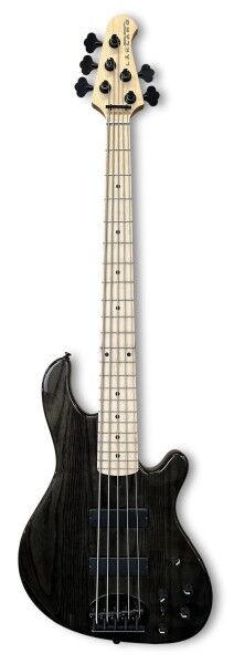 Lakland Skyline 55-OS Bass, 5-String - Translucent Black Gloss