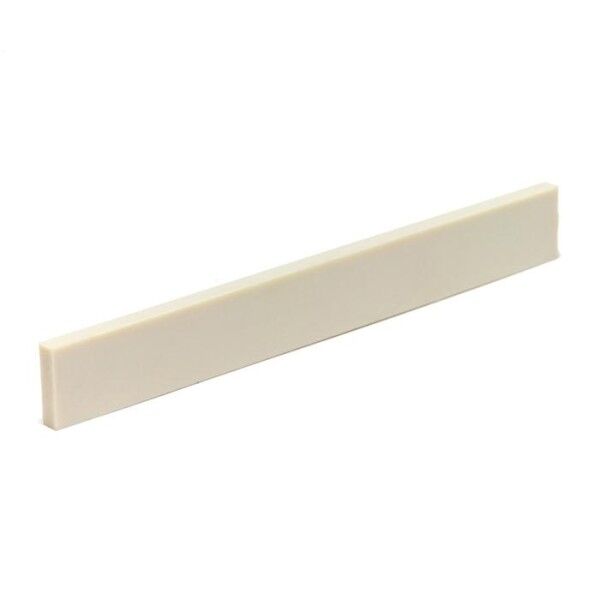 TUSQ PQ-9125-00 - Acoustic Guitar Saddle, Flat, Blank Slab, 1/8" thick