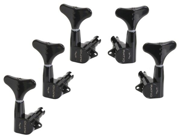 Graph Tech PRB-5320 - Ratio Bass Machine Heads with Y-Style Button - 5-String, 3 + 2