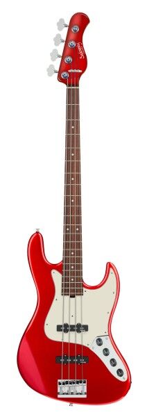 Sadowsky Custom Shop 21-Fret Vintage J/J Bass, 4-String - Solid Candy Apple Red Metallic High Polish - 22-4364