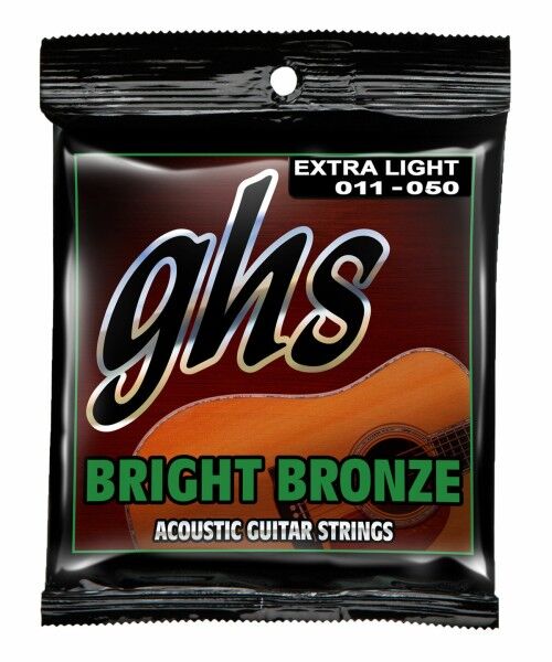 GHS Bright Bronze Acoustic Guitar String Sets