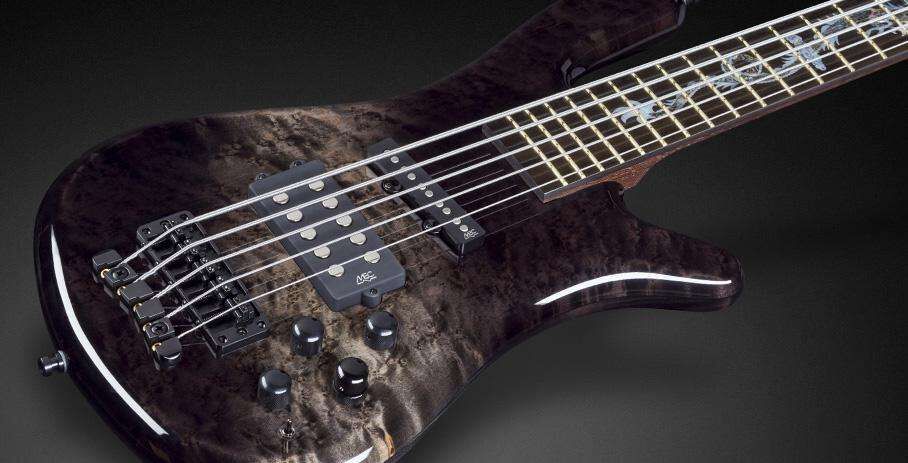 Warwick Custom Shop Streamer Jazzman, 5-String - Black