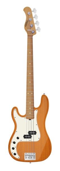 Sadowsky MasterBuilt 20-Fret Ultra Vintage P Bass, Swamp Ash Body, Roasted Maple Fingerboard, 4-String, Lefthand - Honey Violin Transparent Satin