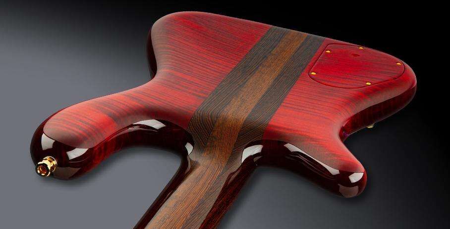 Warwick Custom Shop Streamer Stage I, 4-String - Burgundy