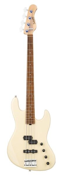 Sadowsky MetroLine 21-Fret Verdine White Signature Bass, Red Alder Body, Morado Fingerboard, 4-String - Solid Olympic White High Polish