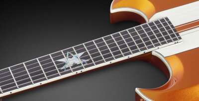 Framus Custom Shop S 370 XG Signature - Racing Stripe Orange