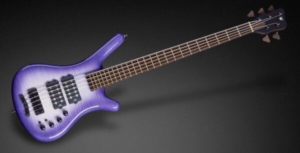 Warwick Custom Shop Corvette $$, 5-String - Grape Flavor Burst - 17-3392